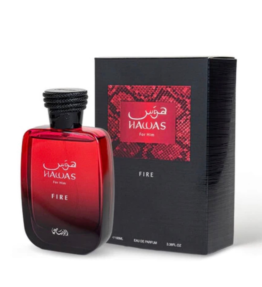 Rasasi Hawas Fire EDP 3.38 oz